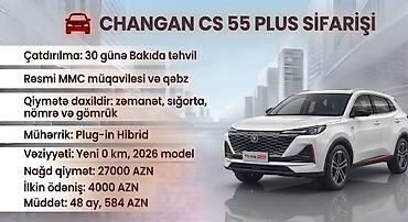 nev holand: Changan CS55 Plus: 1.5 l | 2026 il — 6
