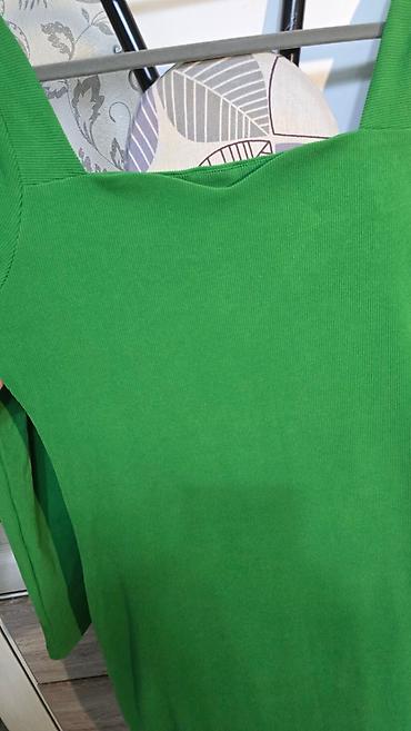 pull bear: Повседневное платье, Made in KG, Осень-весна, Длинная модель, Лапша, 4XL — 3