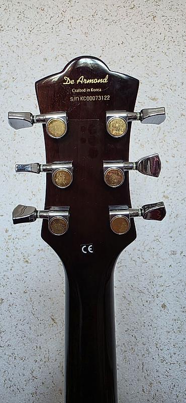 часы монако: Электрогитара DeArmond (модель серии M/Les Paul‑типа) в фирменном — 5