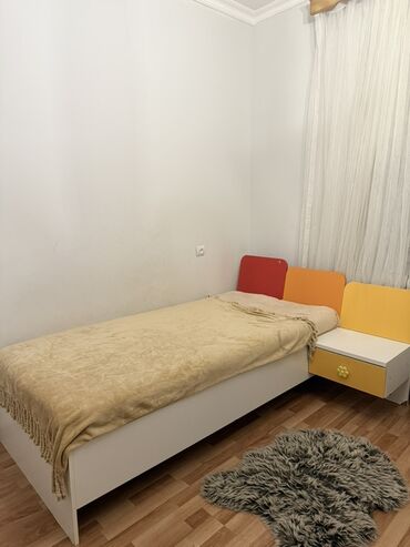 tek çarpayi: Для девочки и мальчика, Кровать, С выдвижными ящиками