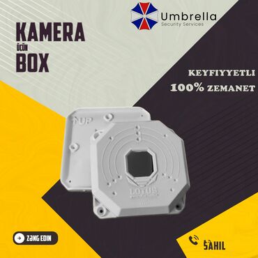 kameraların satışı: Kamera Montaj Qutu Lotus Box 100% Keyfiyyet Zəmanət verilir Topdan və