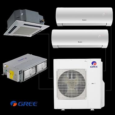 Kondisionerlər: Kondisioner Gree, Yeni, 30-35 kv. m, Split sistem, Kredit var, Ödənişli quraşdırma — 12