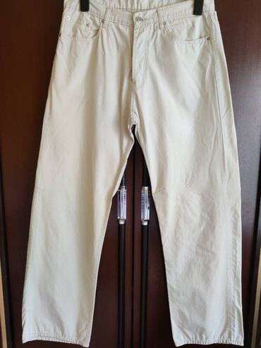 aplikator za sociva: Trousers, Classic, color - Beige