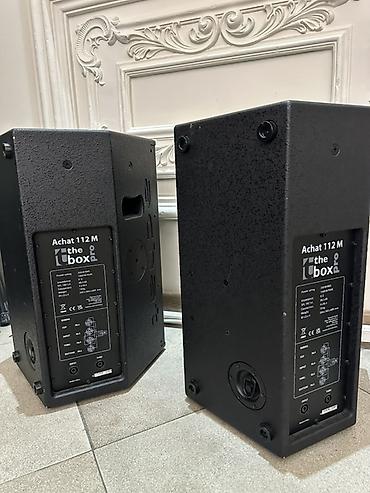 Динамики и колонки: В комплекте: две фирменные колонки The Box Pro Achat 112 M. Микрофон — 2