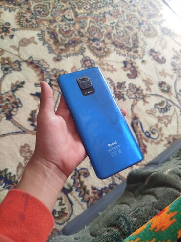 редми тел: Redmi, Redmi Note 9, Б/у, 64 ГБ, цвет - Синий, 2 SIM