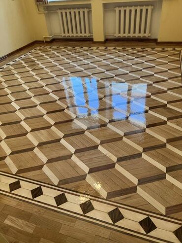 Döşəmə işləri: Parket döşəmələrin yonulması və laklanması xidməti - Peşəkar parket — 6