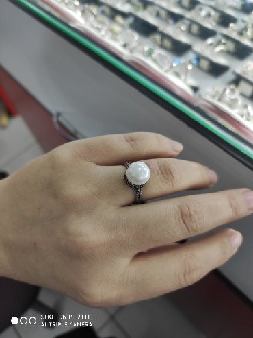 кольцо с жемчугом: Кольцо Жемчуг. Серебро с марказидами. Производитель Тайланд. Размеры