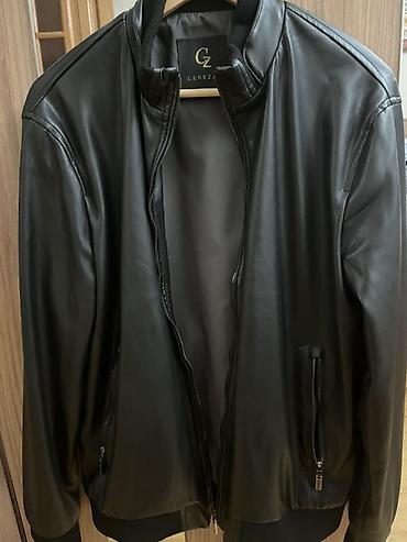 Kurtka, Dəri, Payız, 2XL