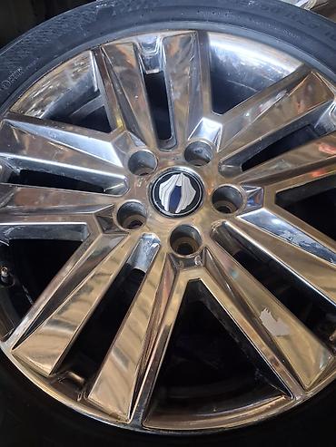 aimb g3: Колесо в сборе: литой хромированный диск + шина Kumho Crugen HP71 — 3