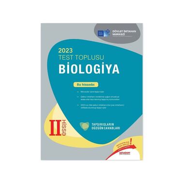 Digər: Kimya, Biologiya kitablari ve Biologiya 2ci hisse test toplusu. Yeni