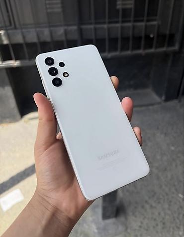 socket 1155: Samsung Galaxy A32, Б/у, 128 ГБ, цвет - Белый, 2 SIM — 2