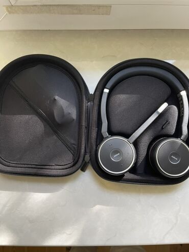 купить компьютер i7: Наушники Jabra с микрофоном в фирменном жестком кейсе. - Серия Jabra