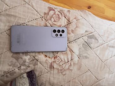 a52 ekranı: Samsung Galaxy A52 5G, 128 GB, rəng - Bənövşəyi, Barmaq izi