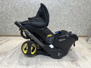 Коляски: Коляска, цвет - Черный, Б/у — 6