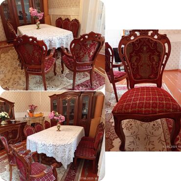Masa və oturacaq dəstləri: Masa desti 8 stulnan 500₼ satilir .Unvan Yasamal &Rumi lalafo.az -da Masa və oturacaq dəstləri: Masa desti 8 stulnan 500₼ satilir .Unvan Yasamal &Rumi
