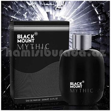 meqamar etir: Ətir Black Mount MYTHIC Fragrance World 100ml İstehsal:U.A.E