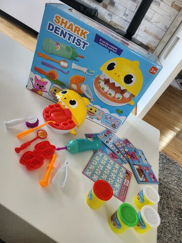 Društvene igre: DexyCo Interaktivna igracka za decu, shark dentist, igracka sa