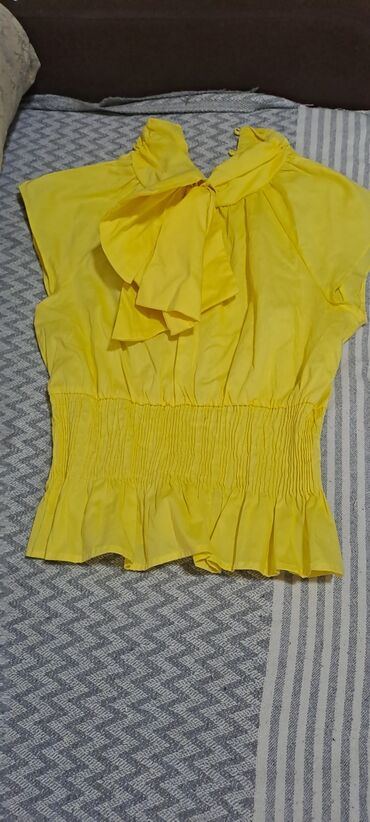 bluze na jedno rame: S (EU 36), Jednobojni, bоја - Žuta