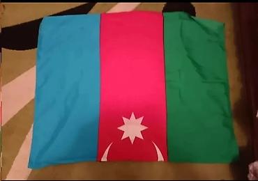 buklet capı: Məhsul: Azərbaycan bayrağı Təsvir: - Üçrəngli dizayn: mavi, qırmızı — 3