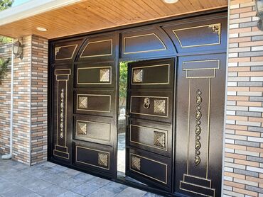 Darvazaların rənglənməsi: Darvaza rəngləmə və təmir xidməti təklif olunur. Bu xidmət köhnəlmiş — 8