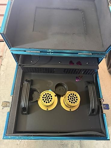 фаер шоу: HAZE -1500W . Tustu haze – inteqrə olunmuş flight-case korpusda — 3