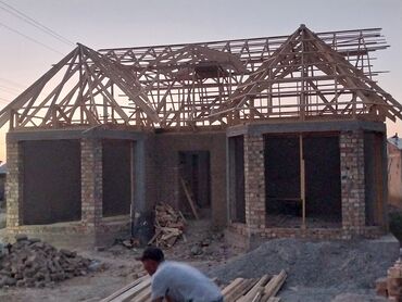 Кровля крыши: Кровельные работы под ключ - Монтаж стропильной системы любой — 19