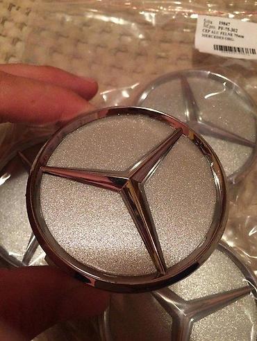 Gume i felne: ČEPOVI ZA ALU FELNE MERCEDES 75 MM | ORIGINALNI ČEPOVI ZA FELNE (za — 5