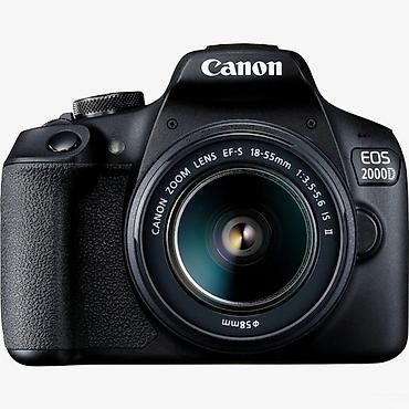 canon eos 2000d: Fotoaparat Canon EOS 2000D BK 18-55 RUK 2728C007 DSLR Bütün — 1