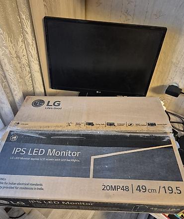 монитор 20: Монитор, LG, Б/у, LED, 19" - 20" — 1