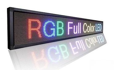 online: Svetleća reklama rgb IP65 2 x Led displey instalacija txt. Dvostrana — 5