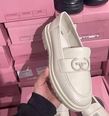 Mokasine: Ženske kožne mokasine sa perforacijama ( 36-41) - Model: moderne — 1