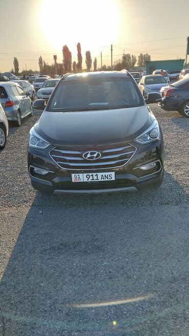 Hyundai: Hyundai Santa Fe: 2017 г., 2 л, Автомат, Дизель, Кроссовер