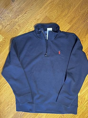 Kişi geyimləri: Svitşot, Ralph Lauren, M, rəng - Göy — 1