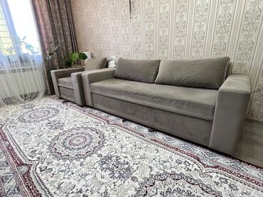 диванные кресла: Раскладной диван, Тройка, Велюр