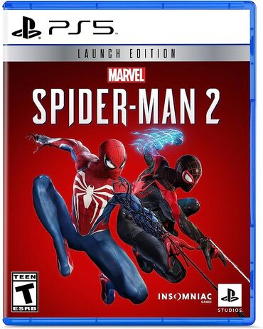 marvel spiderman: Marvel's Spider-Man, Macəra, Yeni Disk, PS5 (Sony PlayStation 5), Pulsuz çatdırılma