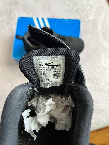 Детская обувь: Uşaq krossovkası – Nike (qara) Original - Model: aşağı profilli uşaq — 5