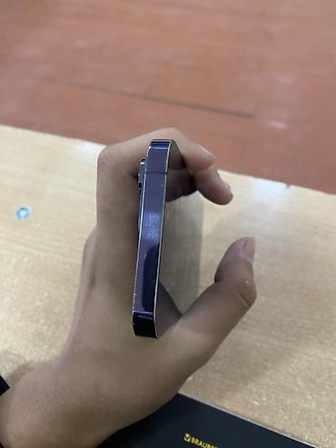 Apple iPhone: IPhone 14 Pro, Б/у, 256 ГБ, Deep Purple, Кабель, 75 % — 5