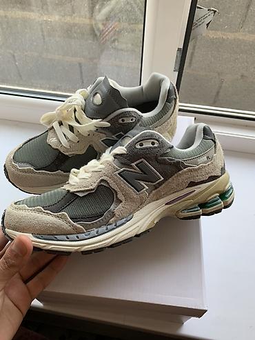 бу чехлы: Мужские кроссовки, 40, 41, 41.5, New Balance, Новый, цвет - Серый, Самовывоз, Бесплатная доставка, Платная доставка — 3