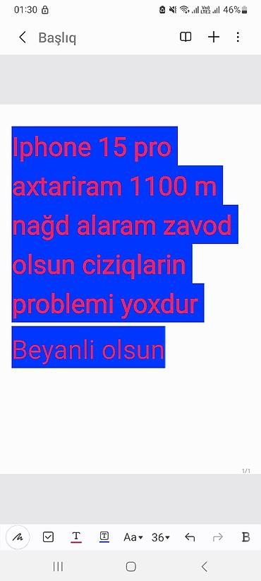 ayfon 10: IPhone 15 Pro — 1