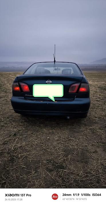Nissan: Nissan Primera: 2000 г., 2 л, Механика, Бензин, Седан at lalafo.kg — 5 Nissan: Nissan Primera: 2000 г., 2 л, Механика, Бензин, Седан — 5