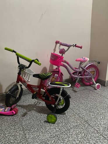 təzə doğulanlar üçün yelləncək oturacaqlar: İki təkərli Uşaq velosipedi 12"