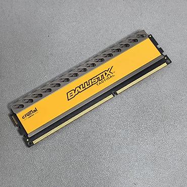 Комплектующие для ПК: Оперативная память (RAM) для ПК, Новый, Crucial, 4 ГБ, DDR3, 1866 МГц — 1