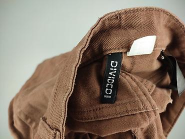 camel spodnie: H&M Divided, Spodnie materiałowe damskie, rozmiar 2XS — 4