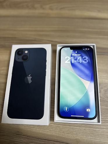 nodbuk 2ci əl: IPhone 13, Midnight, Face ID — 1