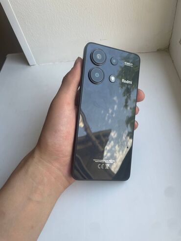 Redmi: Redmi, Redmi Note 13, Б/у, 128 ГБ, цвет - Черный, 2 SIM