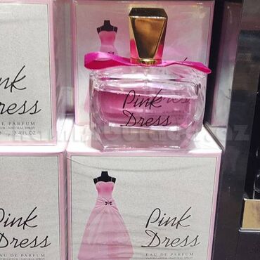 qadın qolfiləri: Ətir Pink Dress qadınlar üçün ətir suyu 100 ml xüsusiyyətləri