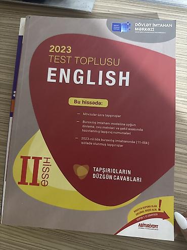 turnik ev ucun type 1: İngilis dili test toplusu — 1