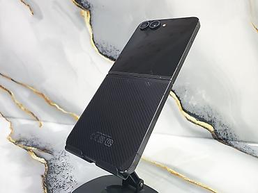самсунг flip 5: Samsung Galaxy Z Flip6, Б/у, 256 ГБ, цвет - Черный, eSIM — 5