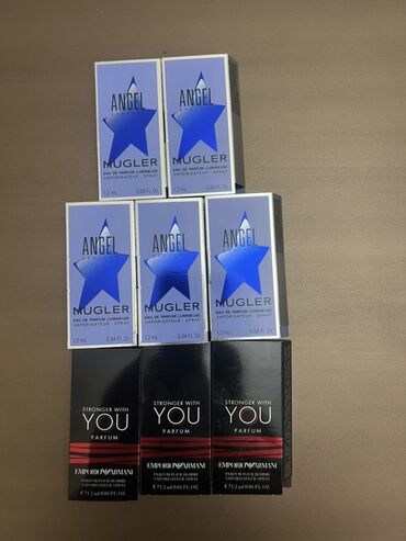 parfum amber elixir: Parfüm nümunələri dəsti - Mugler Angel Eau de Parfum Lumineuse –