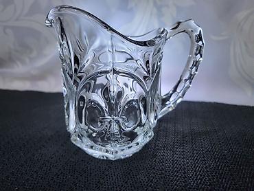 Čajnici: Bokal nov kristalni iz 70ih. Kristalni bokal,pun rad,sve na njemu — 4